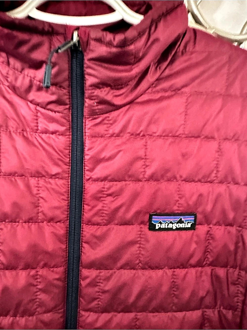 Patagonia Nano Puff Jacket Quilted Puffer in Pink XL